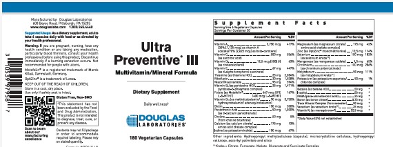 Ultra Preventative III